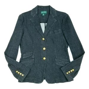 Ralph Lauren Jeans Co Denim Blazer Jacket